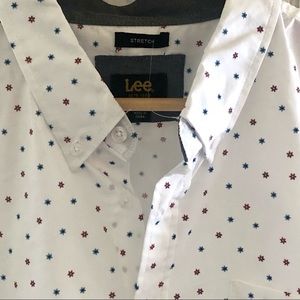 NWT Fun LEE 50’s Bowling Style Cotton Shirt Sz XL